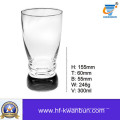 Qualitäts-Glasschalen-klares Glas-Bier-Becher Kb-Hn0318